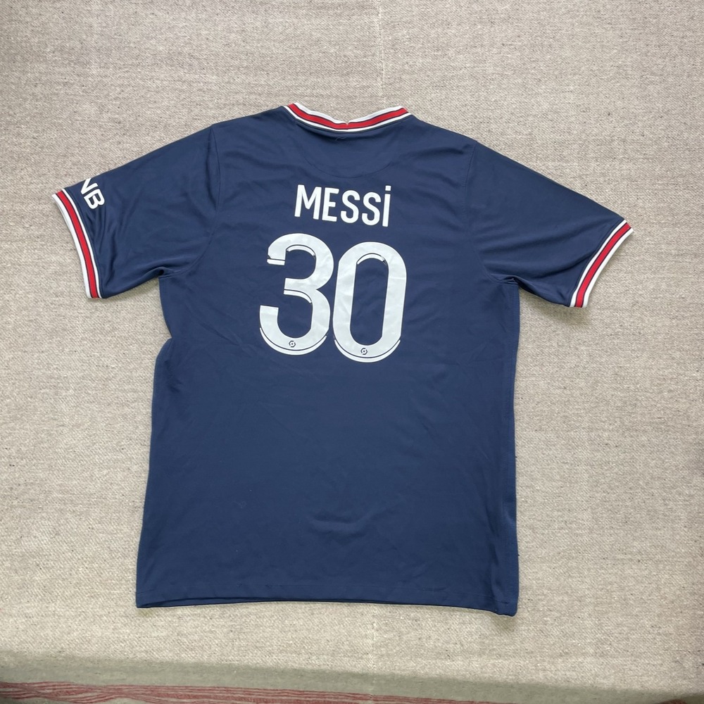 lionel Messi paris saint germain soccer jersey mens XXL jordan 30